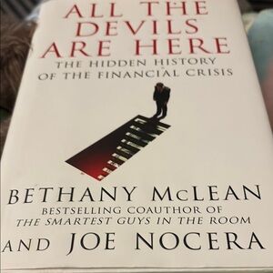 All the Devils Are Here by Bethany McLean and Joe Nocera - White Cover